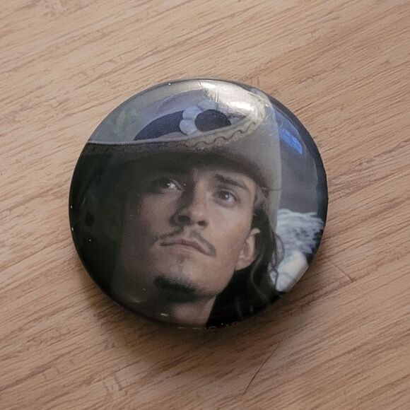 Orlando Bloom Pirates of the Caribbean Pin - Picture 1 of 2